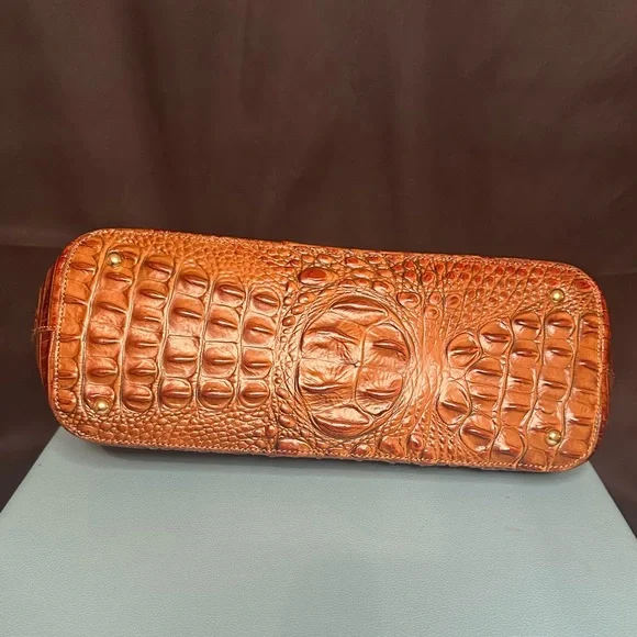 Brahmin Asher Tote & Card Wallet in Pecan Melbourne - Picture 9 of 15